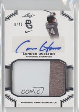 2016 Leaf Perfect Game National Showcase /40 Conner Uselton Patch Auto 0eq6