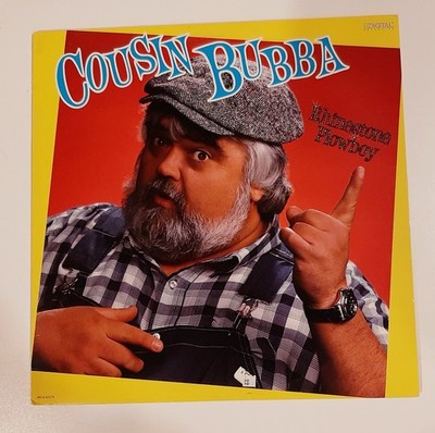 Cousin Bubba Rhinestone Plowboy 1988 12'' Vinyl LP Record  Comedy Ex++ Like New