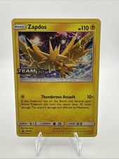 Pokemon - Zapdos SM159 Team Up Prerelease Promo NM Nice on eBay