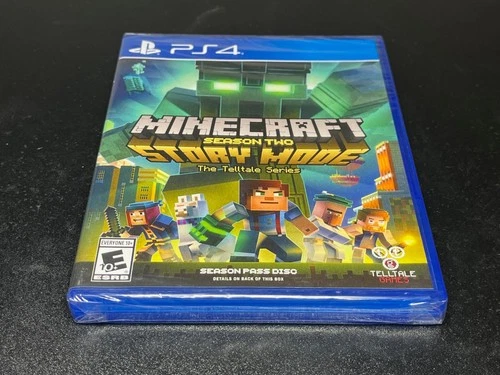 Minecraft SEASON 2 STORY MODE THE TELLTALE  (PS4) PLAYSTATION 4 🔥Fast Ship🔥A23