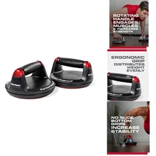 Perfect Pushup Elite: Ergonomic Rotating Handles for Enhanced Muscle Engagement