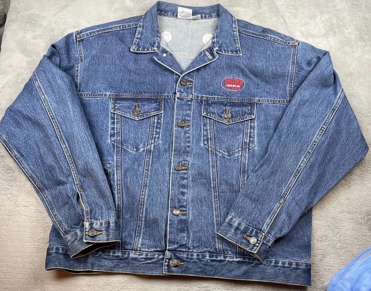 M&M World Las Vegas Vintage Denim Jacket XXL
