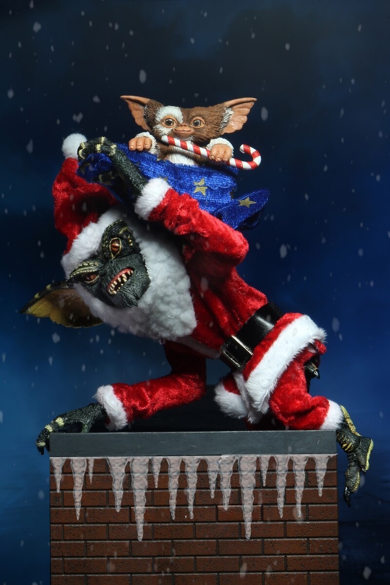 Santa Stripe & Gizmo. Gremlins. Neca
