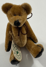 VINTAGE MINIATURE HANDMADE BOYD  S BEARS TYLER F WUZZIE JOINTED PLUSH 2.75  