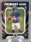 2025 Panini Donruss Optic - Rookie Primary Colors Jaxson Dart #2 (RC)