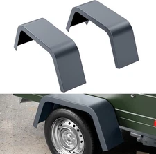 2* Heavy Duty Trailer Fenders Single Axle Fit 14~16" Boat Trailers Fender Wheels