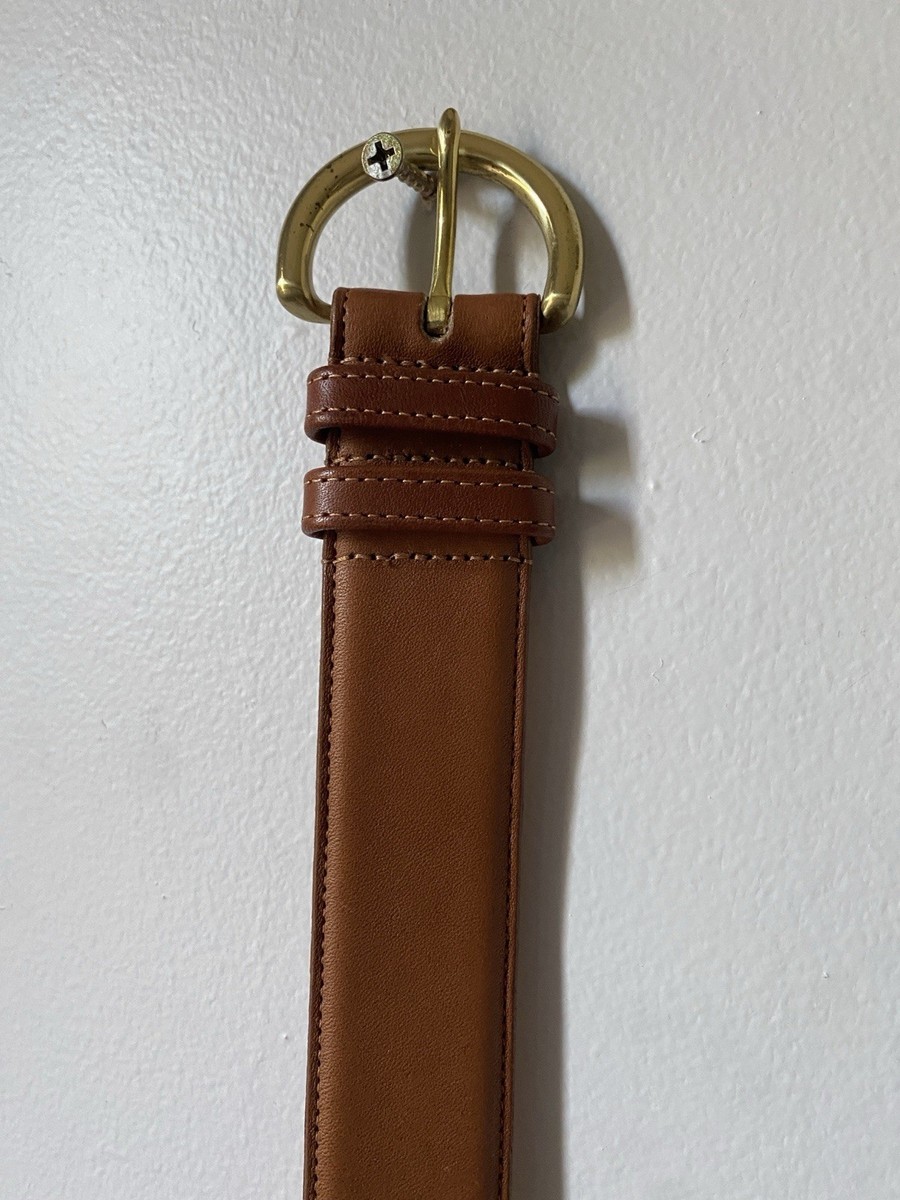 新品　オールドコーチ　メンズベルト　ブラウン　グラブタンレザー　vintage 90年代 90s アメリカ製 オールドコーチ 本革 | ビンテージ古着屋Feeet