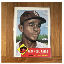 Topps 1991 Archives Satchell Paige #220 St. Louis Browns Baseball Card