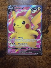Pikachu V (Full Art) 170/185 Swsh04: Vivid Voltage Holo