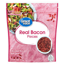 Great Value Real Bacon Pieces, 9 oz