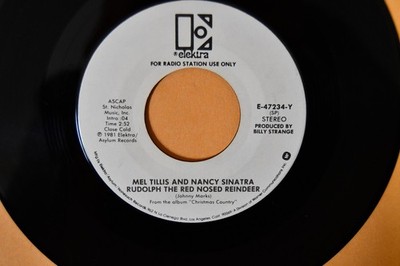 Dave Rowland And Sugar Elektra 45 Promo Mel Tillis Nancy Sinatra E-47234-X