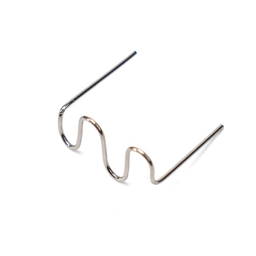 100pcs 0,6/0,8mm Wave Hot Staples Für Kunststoff-Hefter-Reparaturschweißer - Picture 9 of 61