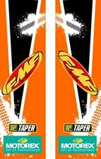 KTM Mini FMF Fork Guard Graphics fits 1993-2011 50 50sx sx50 93-11 stickers