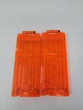 Lot of 2 Nerf N-Strike Elite 12 Dart Clips Ammo Magazine Cartridges OEM Original
