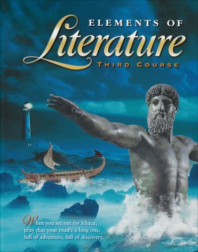 Elements Of Literature Student Edition Third Course Grade 9 by Rinehart And Holt - Picture 1 of 1