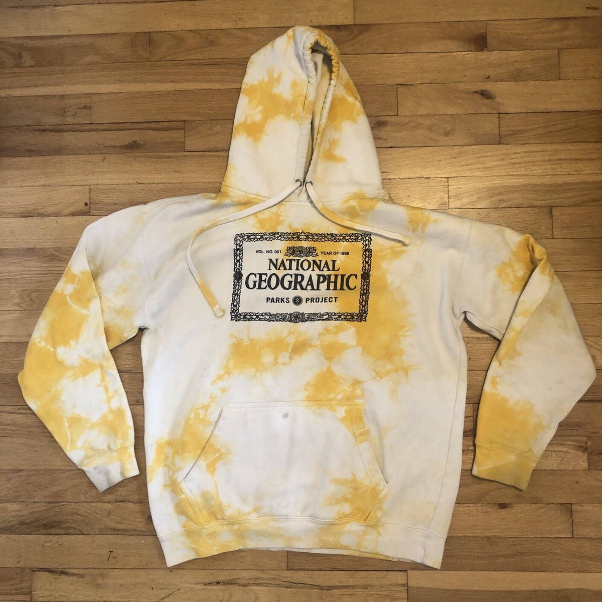 national geographic tie dye shirt