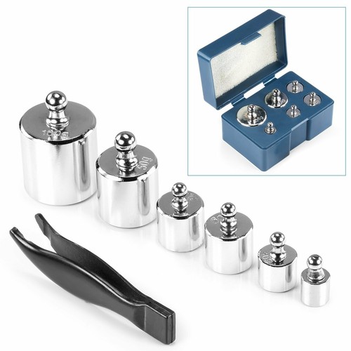 Kit de ajuste de peso de calibración de escala de precisión - 6Pcs- 100G / 50G / 2x20G / 10G / 5G  - Imagen 1 de 13