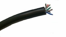 10 FT 18 AWG Gauge 9 Conductor Speed Wire Speaker Trailer Copper Stranded Cable