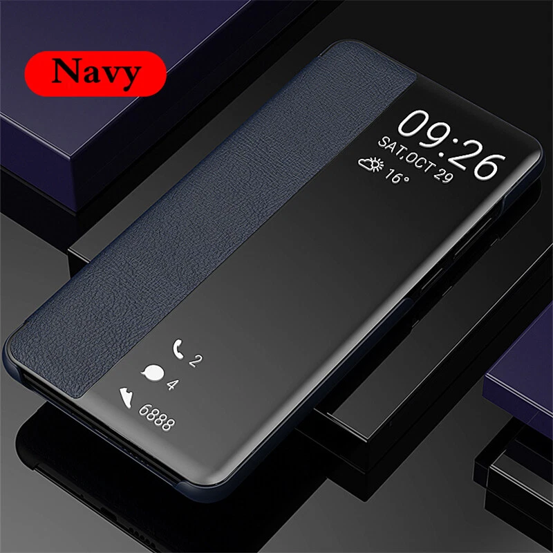 Lo último para Huawei Mate 30 20X 20 Pro 10 Pro Smart View Funda de cuero abatible para teléfono Foto 4 de 4