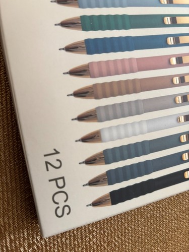 Bolígrafos Bolígrafo Tinta Negra Bolígrafo con Agarre Súper Suave Medio, Aisibeiger - Imagen 6 de 6