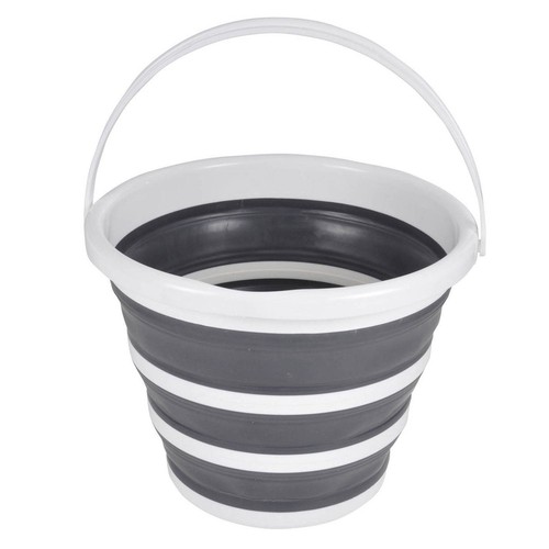 Faltbarer Eimer, 10 L, Silikon - Bild 9 von 13