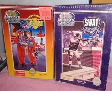 Americas Finest Action Figures ~ Swat Sharpshooter &  Helicopter Pilot ~ NRFB