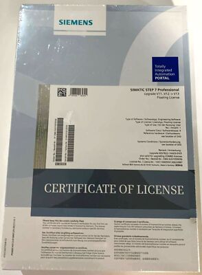 Siemens SIMATIC Step 7 Professional V13 Floating License | 6ES7822-1AA03-0YE5