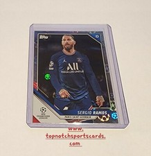 2021/22 Topps UEFA Champions League Soccer Starball Foil Sergio Ramos 