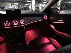 Details About Illuminated Retrofit Led Ambient Light Air Vent Purifier For Mercedes W205 C Glc