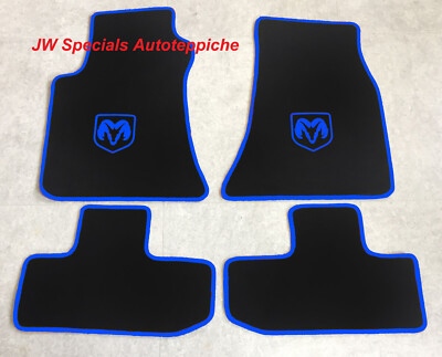 PETEX Auto Fussmatten Für Cupra Terramar - 4-teiliges Velours Set In Modern Blau