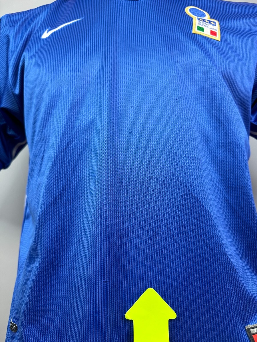 ITALY 1997 1998 HOME SHIRT FOOTBALL SOCCER JERSEY NIKE MENS SIZE S