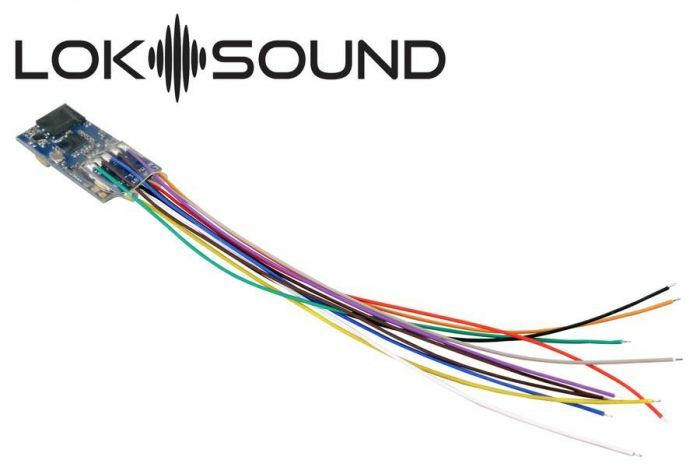 ESU 58823 LokSound 5 DCC MICRO Sound Decoder wires V5