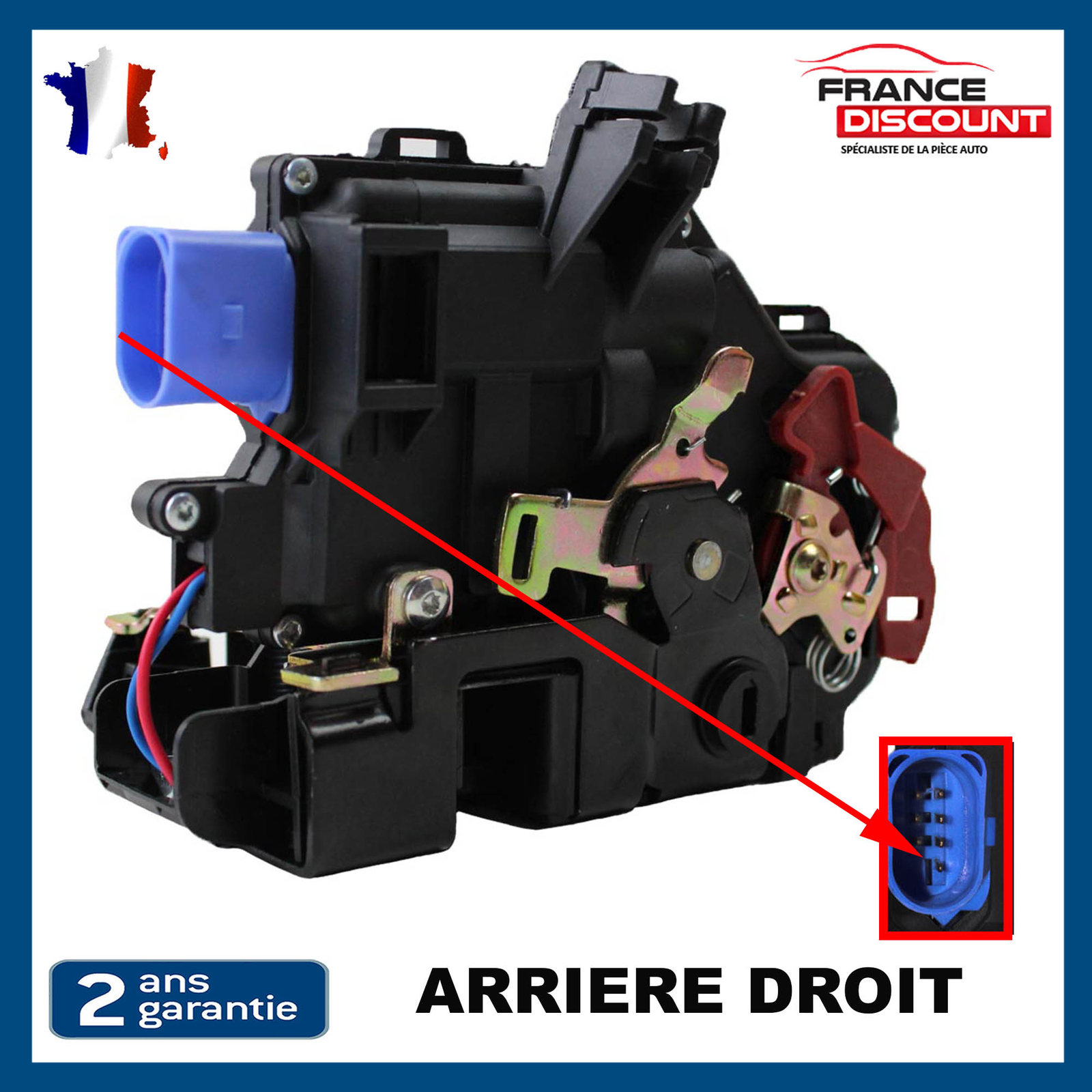 Moteur centralisation arrière droit idéal pour sécuriser vos trajets en famille