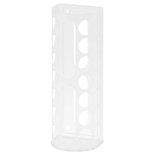 IKEA VARIERA Dispensador de bolsas de plástico, blanco