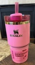 NEW Stanley x Target Quencher Tumbler H2.0 20oz Wicked Glinda Pink SPARKLE