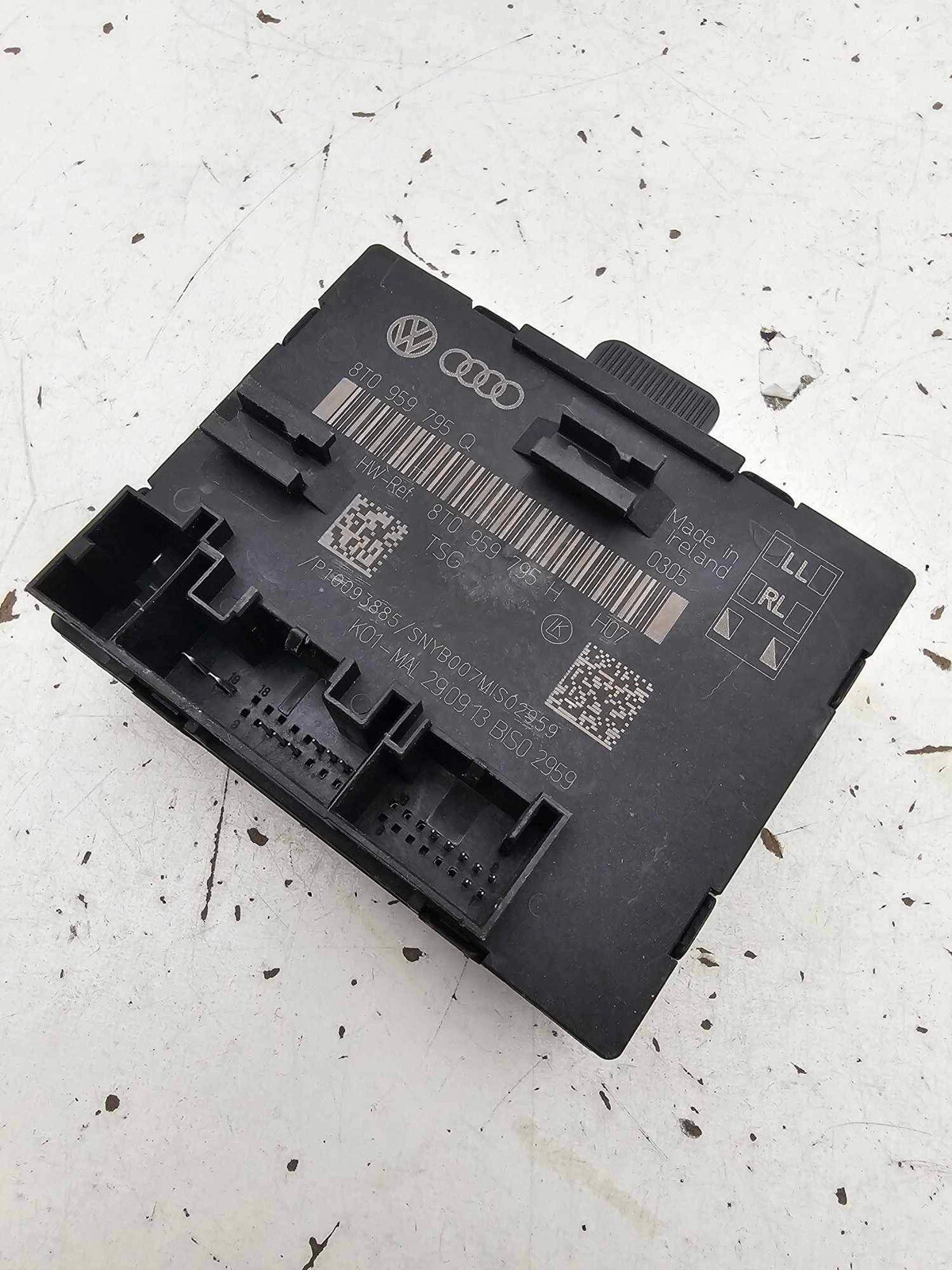 2009-2016 AUDI A4 S4 REAR RIGHT DOOR POWER ELECTRIC CONTROL MODULE OEM ...