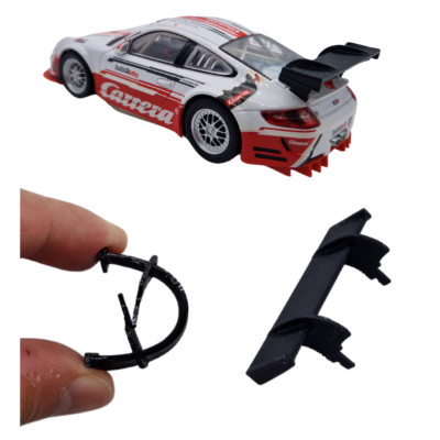 flexibler Spoiler Carrera 132 Porsche 911 GT3 RSR Tuning Kleinteil Zubehör