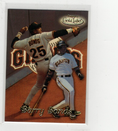 1999 Barry Bonds Topps Gold Label #99 Free Shipping (G865) - 第 1/1 張圖片