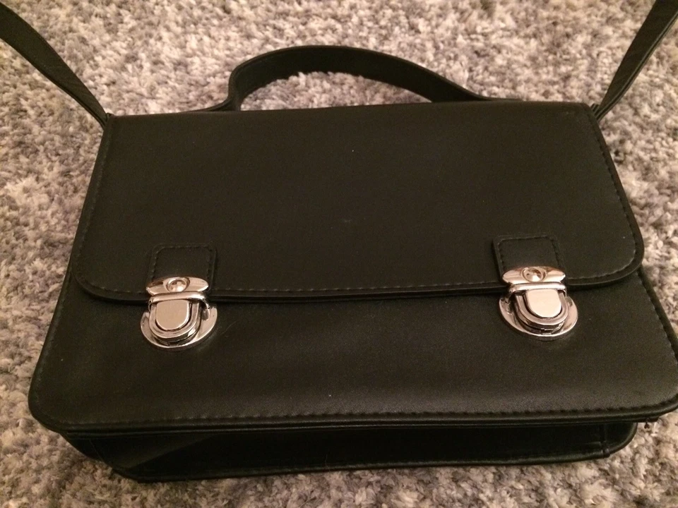 Women’s Black Satchel Handbag Small - Image 2 of 4