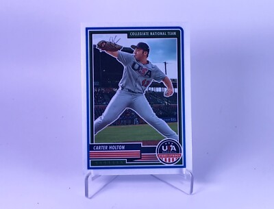  Carter Holton Stars and Stribes 2023 Panini Baseball Trading Card #70