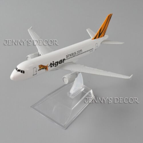 1:250 Maßstab Druckguss Metall Flugzeug Modell Spielzeug Airbus A320 Tigerair Miniatur Replik - Bild 3 von 6
