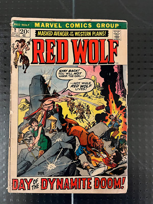 Red Wolf 2 Marvel USA 1972 VG