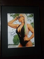 WWE Sexy Diva Model DANA BROOKE signed autographed FRAMED photograph photo COA