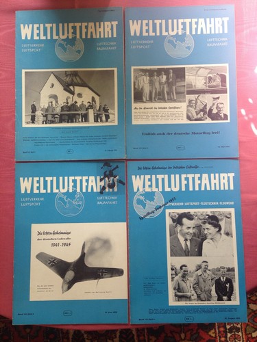 "Weltluftfahrt" Flugtechnik -Flugwehr 1950 - 1955 gut erhalten -Auswahl 1 Heft - Bild 11 von 11