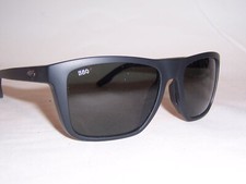 NEW COSTA DEL MAR MAINSAIL SUNGLASSES BLACK/GREY 580G POLARIZED 249