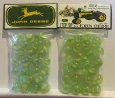 2 Bags Of JD Step Up / Tractor Promo Marbles