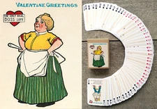 Playing Cards (Poker Deck 54 Cards) Valentines Day Vintage Funny Romance 058