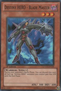 Destiny HERO - Blade Master - LCGX-EN129 - Common - Unlimited Edition x3 - Near
