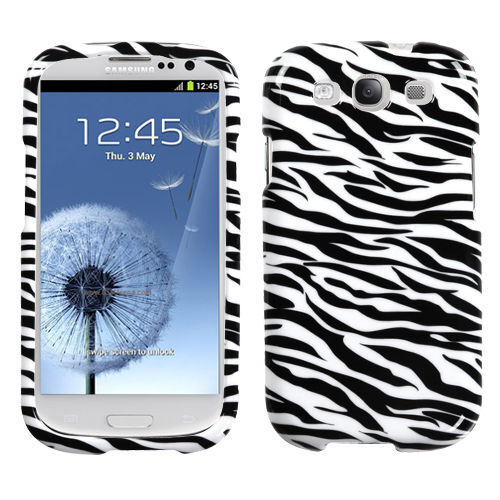 For Samsung Galaxy S III 3 HARD Protector Case Snap On Phone Cover Zebra - Picture 1 of 1