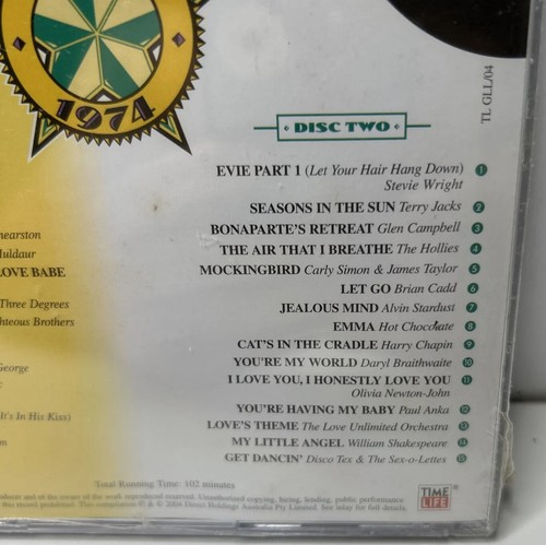 CD Time Life Gold 1974 2 Discos Música Rock Suave Nuevo Sellado Prensado Australiano - Imagen 7 de 8